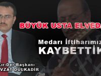 medarı iftiharımızı kaybettik