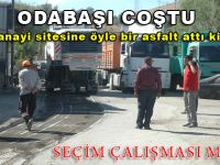 Gölbaşı belediye Başkanı Yakup Odabaşı Coştu