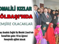 Somalili Kızlar Gölbaşında Hemşire Olacaklar