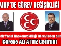 MHP’de Görev Değişikliği