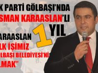 Karaaslanlı 1 Yıl