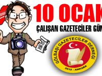 10 Ocak Çalışan Gazeteciler Günü kutlu olsun!