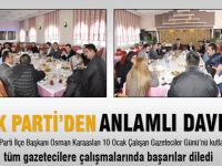 AK Partiden anlamlı davet