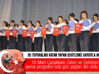 BU TOPRAKLARI VATAN YAPAN ŞEHİTLEMİZ SAYGIYLA ANILDI