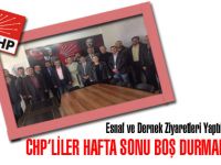 CHP SIKI ÇALIŞIYOR