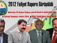 Mecliste2012 Faliyet Raporu Görüşüldü