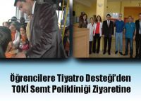 Öğrencilere Tiyatro Desteği