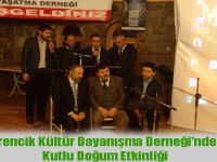 ÖRENCİK KÜLTÜR DAYANIŞMA DERNEĞİNDEN KUTLU DOĞUM  ETKİNLİĞİ