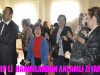 CHPLİ HANIMLADAN ANLAMLI ZİYARET