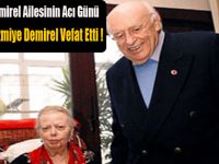 Nazmiye Demirel vefat etti