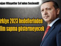 Türkiye 2023 hedeflerinden milim sapma göstermeyecek