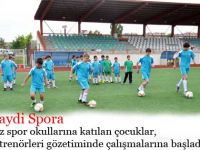 Şimdi spor zamanı