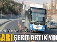 Metrobüsün ömrü kısa sürdü