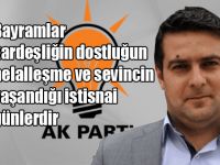 Ak Parti İlçe Başkanı Osman Karaaslanın Bayram Mesajı