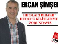 “HIRSLARI BIRAKIP, HEDEFE KİLİTLENMEK ZORUNDAYIZ”