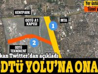 ODTÜ yol planları onaylandı