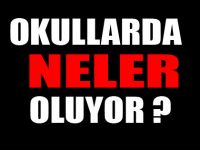 OKULLARDA NELER OLUP BİTİYOR?