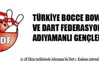 TÜRKİYE BOCCE BOWLİNG VE DART FEDERASYONU ADIYAMANLI GENÇLERLE