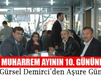 Gürsel Demirci'den Aşure İkramı