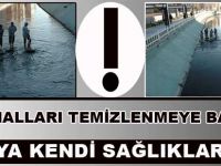 SU KANALLARI TEMİZLENİYOR