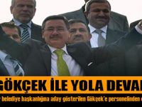 Melih Gökçek'e havai fişekli, mehteranlı, halaylı karşılama