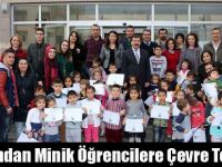 Odabaşı'ndan minik öğrencilere çevre teşekkürü