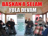 BAŞKANA SELAM YOLA DEVAM