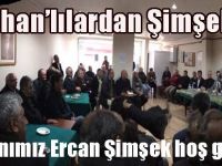 ‘Başkanımız Ercan Şimşek hoş geldin’