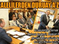 KIRIKKALELİLERDEN BAŞKAN DURUAY'A ZİYARET