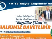 Gölbaşı Belediyesinden engelliler şöleni