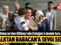 Babacan'dan Gölbaşı'nda Erdoğan'a destek turu