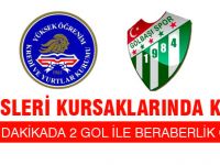 Son 5 Dakikada İki Gol Beraberlik Getirdi