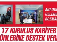 17 Kuruluş Kariyer Günlerine Destek Verdi