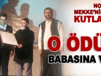 O Ödülü Babasına Verdi!