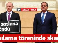 Mısır ziyaretinde Putin'i şoke eden olay