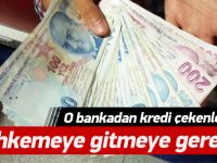 Ziraat Bankası'ndan kredi çekenler dikkat