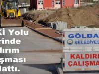 Kaldırım Çalışmaları Sürüyor