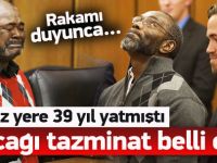 Suçsuz yere 39 yıl yatmıştı! İşte alacağı tazminat