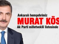 Murat Köse milletvekili adayı oldu