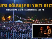 Kutsi konserinde Gölbaşılı doyasıya eğlendi