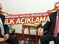 Erdoğan ile Baykal arasında sürpriz görüşme