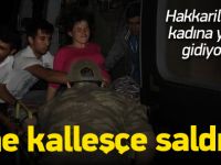 Hakkarili kadını kurtarmaya giden askere saldırı