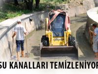 SU KANALLARI TEMİZLENİYOR