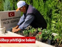 Gölbaşı Şehitliğine Bakım