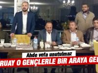 Duruay'dan gençlere ahde vefa