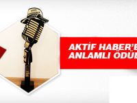 Aktif Haber'e anlamlı ödül