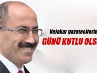 Balcı gazetecilerin gününü kutladı