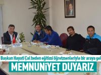 Hayati Çal: Memnuniyet duyarız