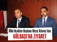 Olcay Kılavuz'dan Gölbaşı'na ziyaret