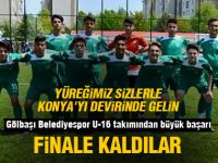 U 16'lar finale kaldı